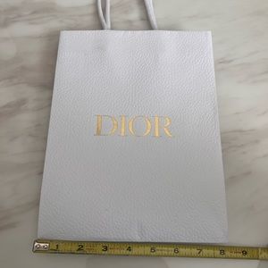 Dior gift bag
